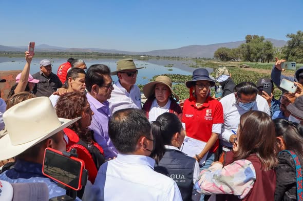 Realizan recorrido por la presa Endhó