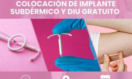 Campaña de colocación de implante subdérmico y DIU