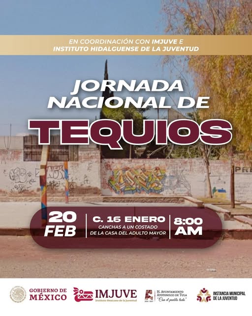 Atotonilco de Tula se une a la Jornada Nacional de Tequios