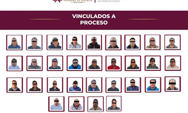 Vinculadas a proceso 31 personas detenidas en operativo de la FGJEM en la planta cementera de Cruz Azul