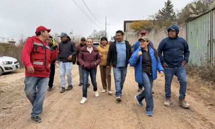 Tania Valdez continúa fortaleciendo la infraestructura vial en las comunidades