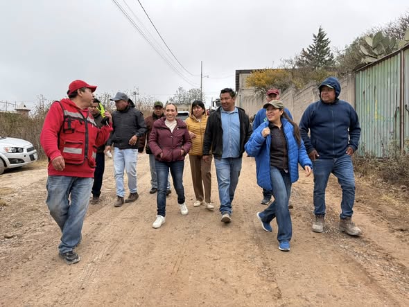 Tania Valdez continúa fortaleciendo la infraestructura vial en las comunidades