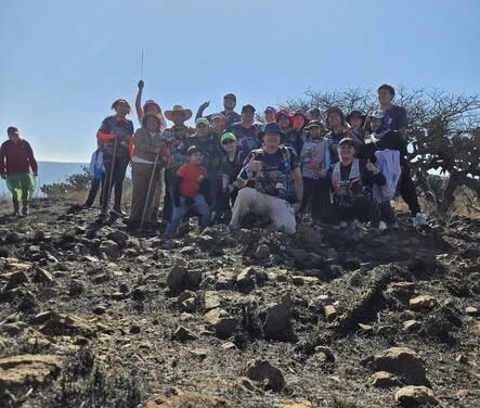 Atotonilco de Tulla llevó a cabo un recorrido de senderismo