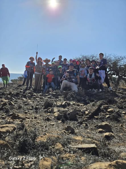 Atotonilco de Tulla llevó a cabo un recorrido de senderismo