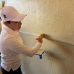 Tania Valdez encabeza faena comunitaria en San Mateo