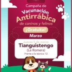 Continúa Campaña de Vacunación Antirrábica en Tepeji