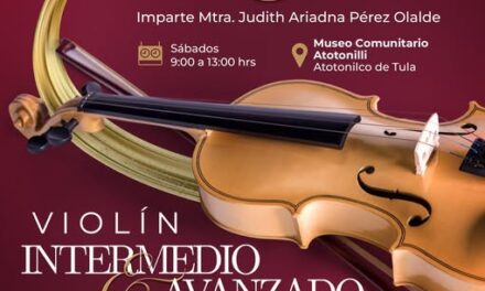Impartirán clases de Violín Inicial y Viola en Atotonilco de Tula