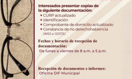 Continúa Programa de Lentes de Armazón en Tepeji del Río