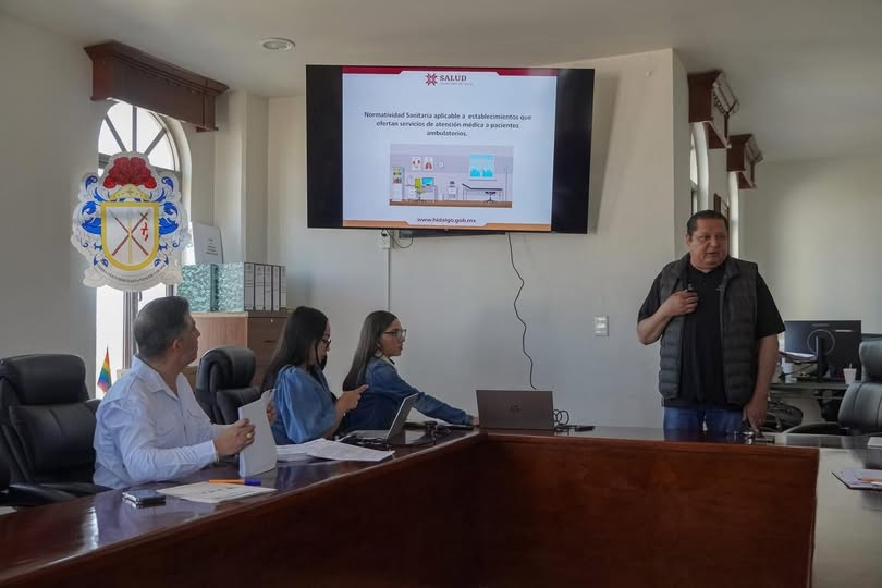 En Atotonilco de Tula fortalecen la prevención y detección oportuna del sarampión con capacitación al sector privado