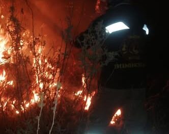 Bomberos Tula atienden reporte de incendio en El Llano