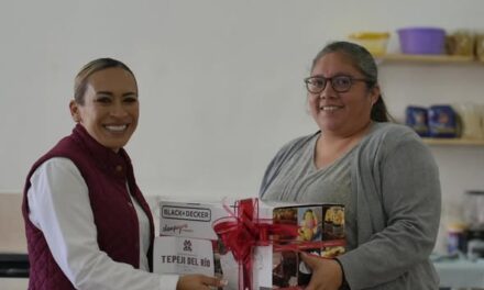 En Tepeji del Río fomentan el autoempleo entre madres de familias
