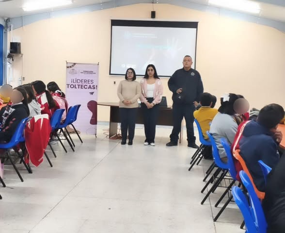 Fortalecen la cultura de la prevención con el proyecto «Líderes Toltecas» en Tula de Allende
