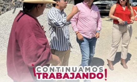 Titular de la Comisión de Agua de Tepeji realiza un recorrido de supervisión por la localidad de La Romera