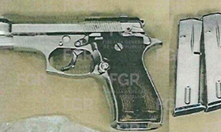 FGR OBTIENE SENTENCIA DE MÁS DE DOS AÑOS DE PRISIÓN CONTRA UNA PERSONA POR PORTACIÓN DE ARMA SIN LICENCIA EN TLAXCOAPAN