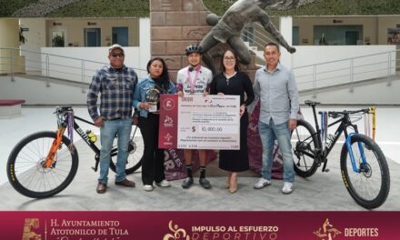 Atotonilquense representará al municipio en competencia nacional de ciclismo de montaña