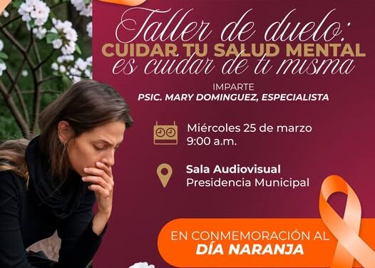 Gobierno de Atotonilco de Tula invita al Taller de Duelo, un espacio de reflexión y sanación profunda