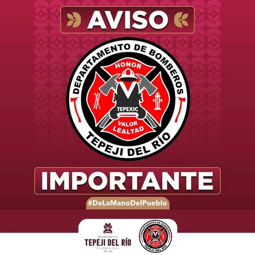 Aviso a la población tepejana