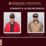 Seguimiento del C5i deriva en aseguramiento de dos personas en Tezontepec de Aldama