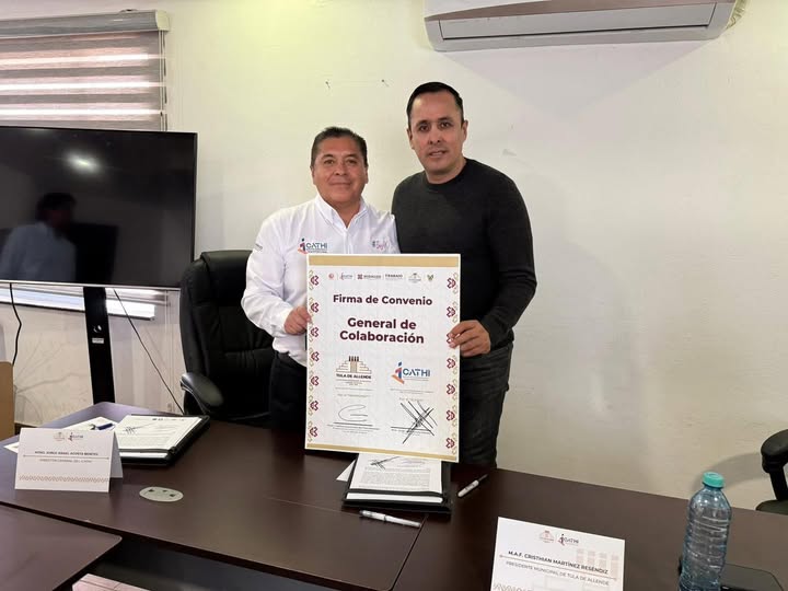 Tula de Allende impulsa capacitación para el trabajo mediante fima de colaboración con el ICATHI