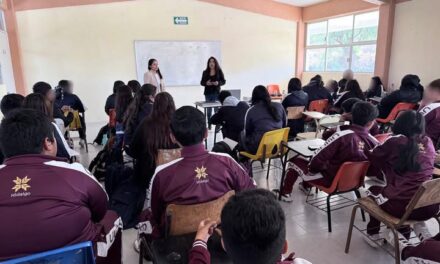 Centros Pilares fortalece la conciencia sobre los derechos de niñas, niños y adolescentes entre jóvenes del CECyTE Ocampo