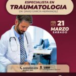 Habrá consultas de especialidad en Traumatología en la UBR de Atotonilco de Tula