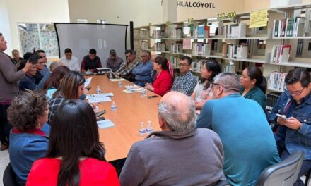 Realizan mesa de trabajo para tratar el tema del Campo Deportivo Tepeji