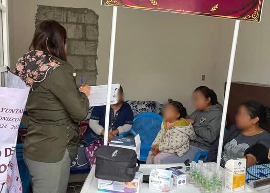 Módulo de atención del DIF Atotonilco visitó la comunidad de El Portal