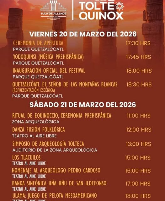 Vive el Toltéquinox en Tula de Allende