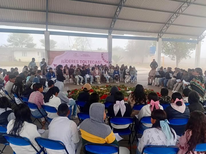 Realizan taller de cultura de la paz: Ceremonia sahumadora en comunidad indígena de Tula