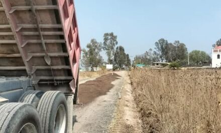El Programa de Mejoramiento de Caminos Rurales llega a la comuniad de Canoas