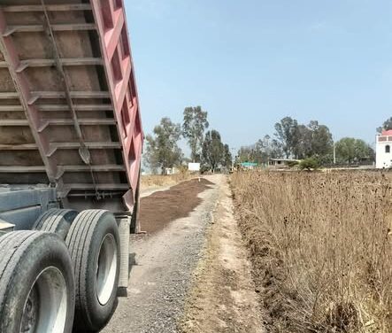 El Programa de Mejoramiento de Caminos Rurales llega a la comuniad de Canoas