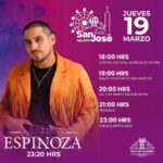 Hoy inicia la Feria San José Tula 2026 con la presentación estelar de Espinoza Paz