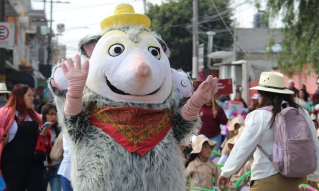Se llevó a cabo el Desfile de Primavera en Atotonilco de Tula