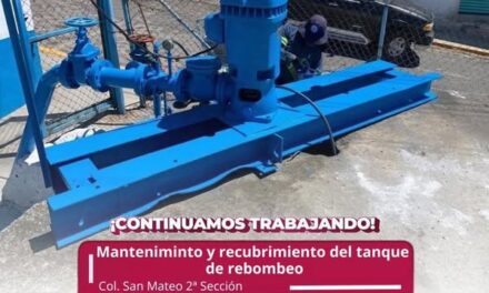 Personal de la CAAMTROH realiza trabajos de mantenimiento en los pozos de abastecimiento