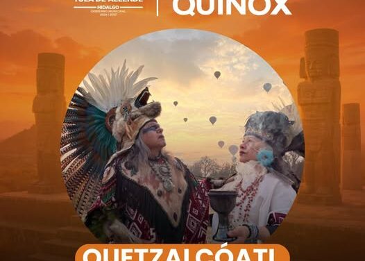 No te pierdas la representación escénica de Quetzalcóatl, el señor de las montañas blancas, en el marco del Toltéquinox