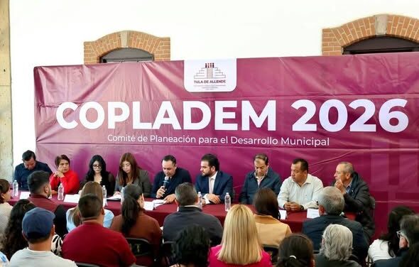 Se llevó a cabo la Primera Sesión Ordinaria del COPLADEM 2026 en Tula de Allende