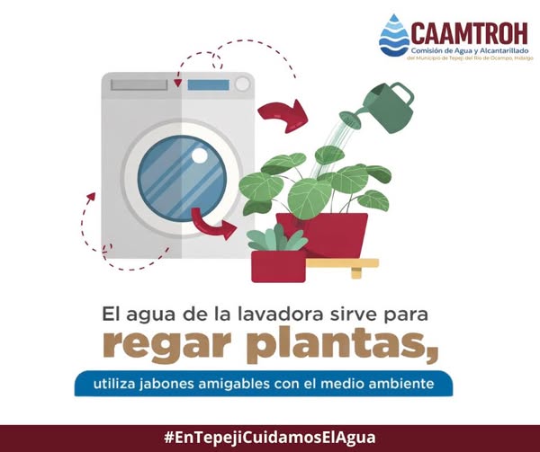 ¿Sabías que el agua puede tener una segunda vida?