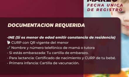 30 de marzo, único día de registro para el Programa de 1000 días en Atotonilco de Tula