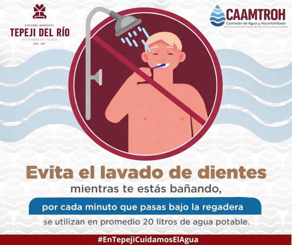 ¿Sabías que evitar cepillarte los dientes mientras te bañas puede ahorrar decenas de litros de agua cada día?