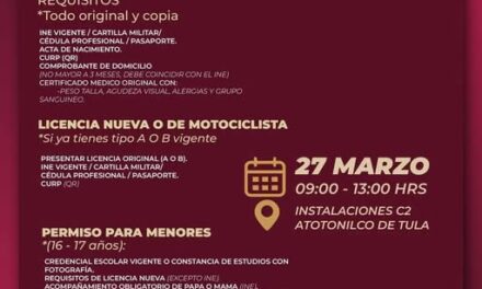 Tramita tu licencia de conducir en Atotonilco de Tula