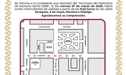 Habrá cortes de circulación en Tula de Allende por arranque de operativo de Semana Santa