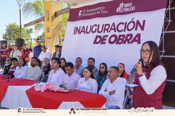 En Atotonilco de Tula, la transformación se construye desde las calles, escuchando y atendiendo al pueblo