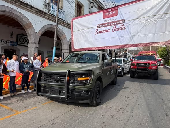 Inicia Operativo Semana Santa 2026 en Tepeji