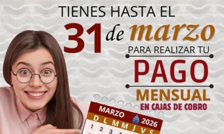 Hoy 31 de marzo es el último día para realizar tu pago de agua potable y alcantarillado en Tepeji del Río