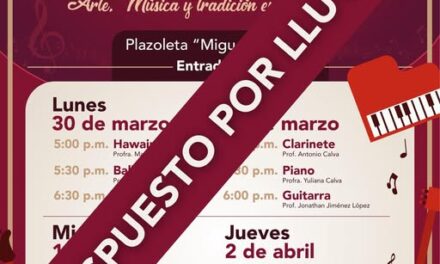 Por seguridad, suspenden actividades culturales en Tepeji del Río