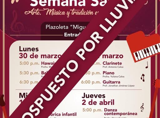 Por seguridad, suspenden actividades culturales en Tepeji del Río