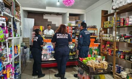 Fortalecen recorridos preventivos en comercios de Tepeji del Río