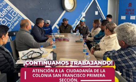 Comisión de Agua Tepeji mantiene contacto directo con la ciudadanía