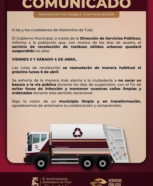 COMUNICADO ATOTONILCO DE TULA