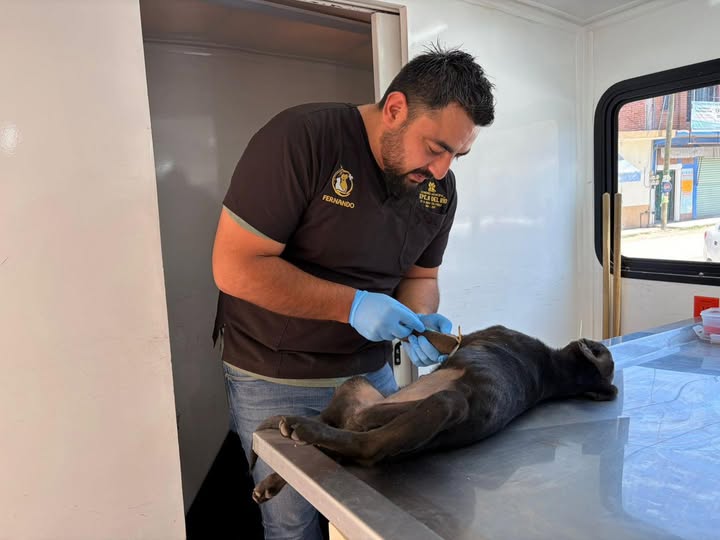 La unidad móvil de Sanidad Municipal acudió a la comunidad de San Buenaventura